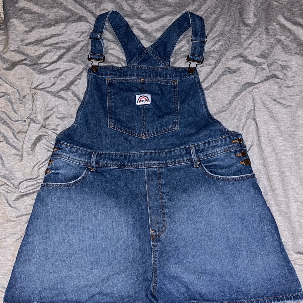 Wrangler Denim Overall Shorts